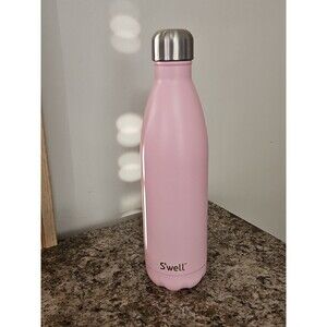 NWOT S'well Insulated Stainless Steel Water Bottle 25oz Pink Topaz
